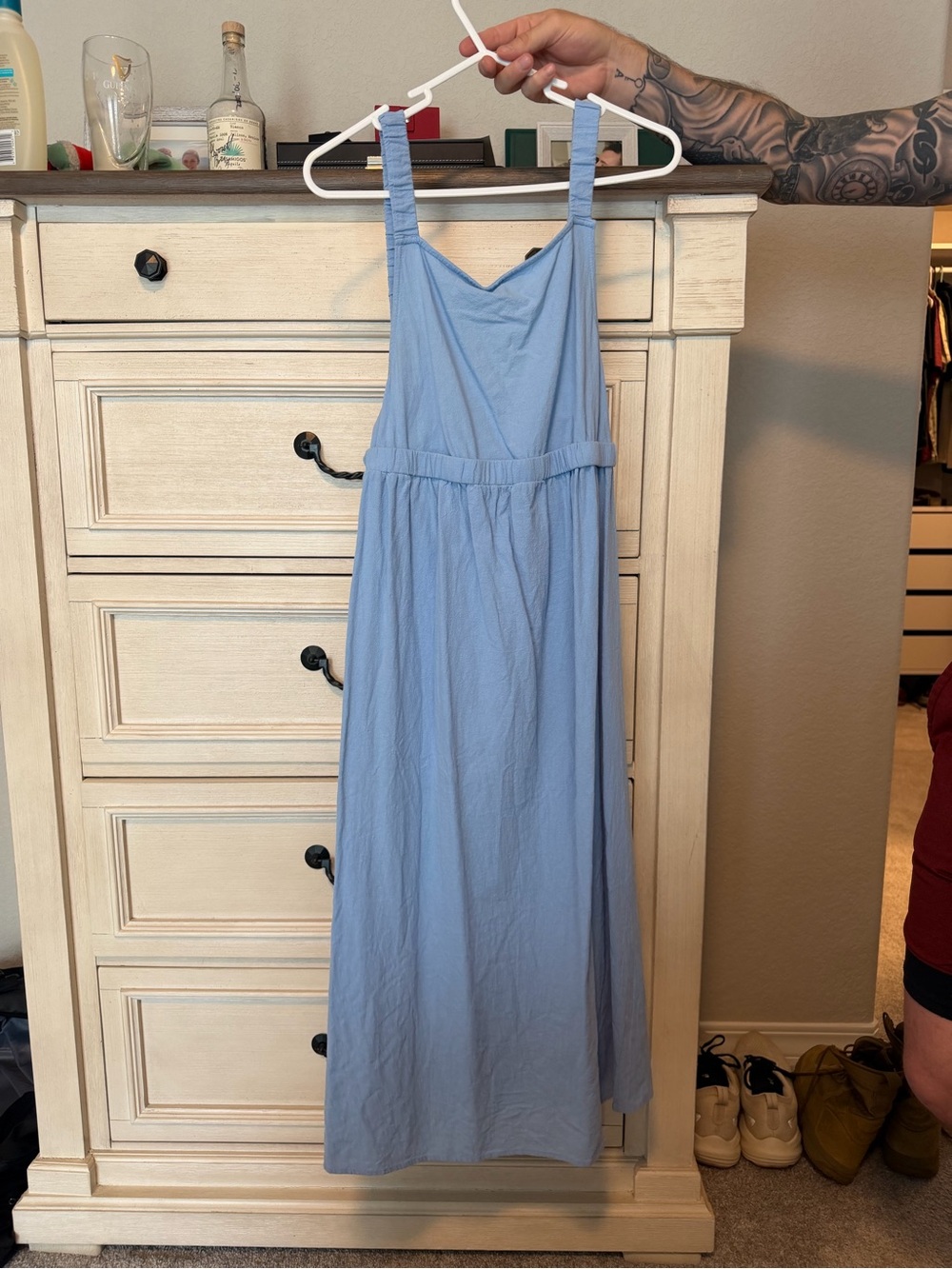 Target Light Blue Sleeveless Maxi Dress